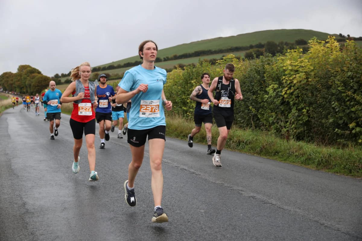 Runners at the Swindon Half Marathon